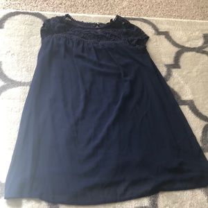 Navy blue dress